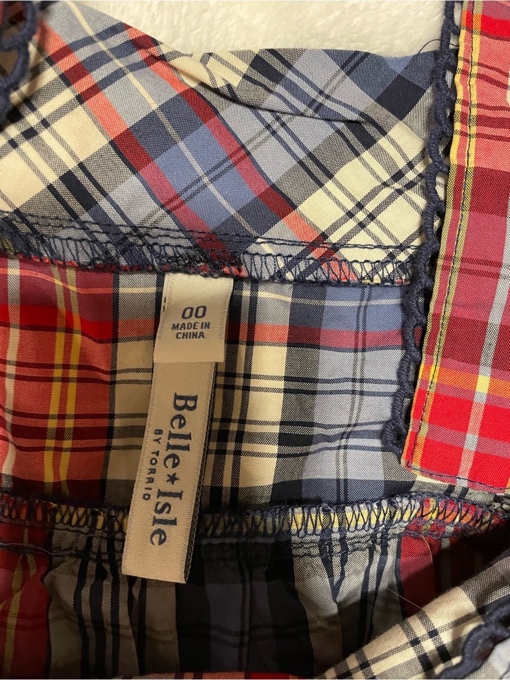 Torrid Plaid Ruffle Top - Picture 8 of 13